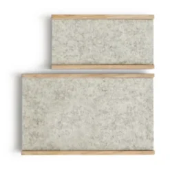 Ablage Holz mit Filzauflage - Büroablage & Stifteablage ALL IN ONE PLACE 22 x 11,5 cm