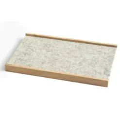 Ablage Holz mit Filzauflage - Büroablage & Stifteablage ALL IN ONE PLACE 28 x 17 cm