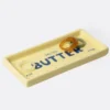 Ablageschale Butter - Teller eckig aus Keramik