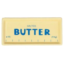Ablageschale Butter - Teller eckig aus Keramik