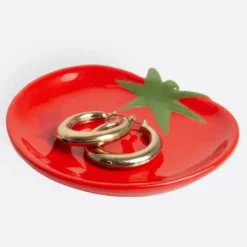 Ablageschale Tomate für kleine Utensilien aus Keramik