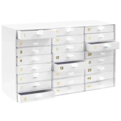 Adventskalender Box, 24 Schubladen zum selber Befüllen