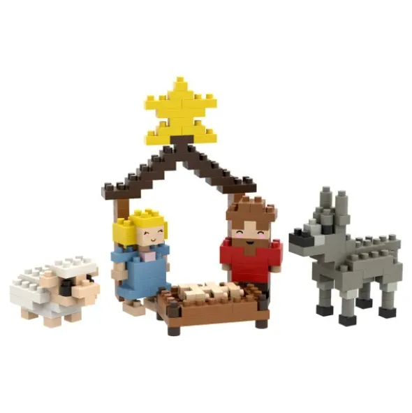 Adventskalender Krippe - 200 BRIXIES Mini-Bausteine | Level 2