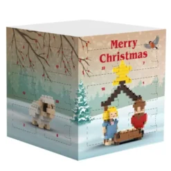 Adventskalender Krippe - 200 BRIXIES Mini-Bausteine | Level 2