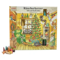 Adventskalender WEIHNACHTSSTUBE - 24 Räucherkerzen