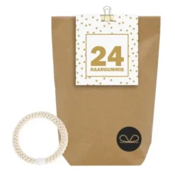 Adventstüte KLEINE DINGE - 24 KKNEKKI Haargummi Mix