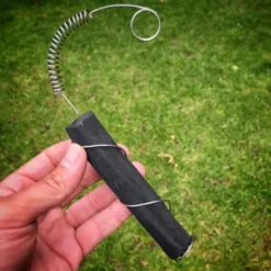 Aktivkohlefilter mit Spiralhalterung - Binchotan Kohle Wasserfilter