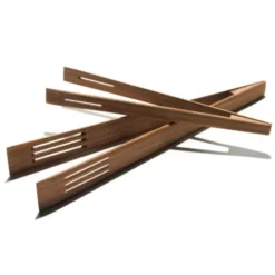 Antipastizange Deluxe - Servierzange aus Nussbaumholz 26 cm