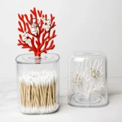 Aufbewahrungsbehälter Koralle - Container CORAL rot