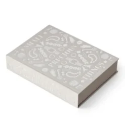 Aufbewahrungsbox PRECIOUS THINGS - Organizer Buch grau