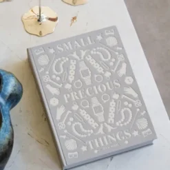 Aufbewahrungsbox PRECIOUS THINGS - Organizer Buch grau