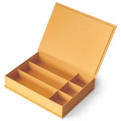 Aufbewahrungsbox PRECIOUS THINGS - Organizer Buch orange