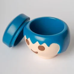 Aufbewahrungsdose Playmobil Figur - Kopf Mann blau