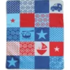 Babydecke Juwel Patch Boy navy 70x90 cm