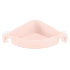 Bad- und Duschablage Saugnäpfe Eckutensilo BOKS, rosa