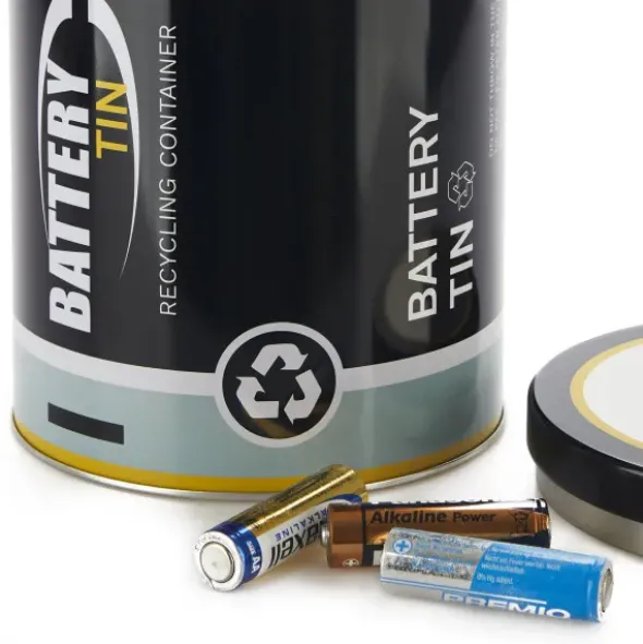 Batterie Sammelbox - Dose für Batterien