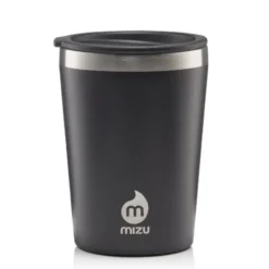 Becher Tumbler 10 - Edelstahlbecher doppelwandig 290 ml schwarz