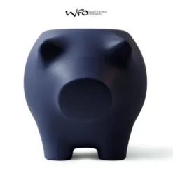 Beistellschwein SeaPig Recycle blau – Beistelltisch in Schweineform