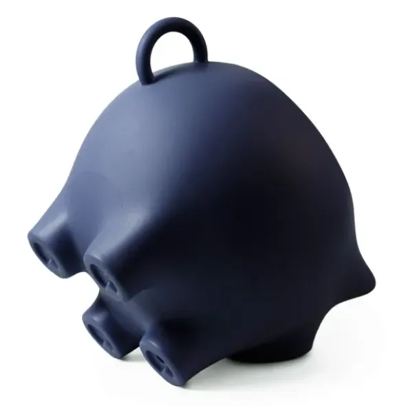 Beistellschwein SeaPig Recycle blau – Beistelltisch in Schweineform