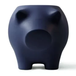 Beistellschwein SeaPig Recycle blau – Beistelltisch in Schweineform