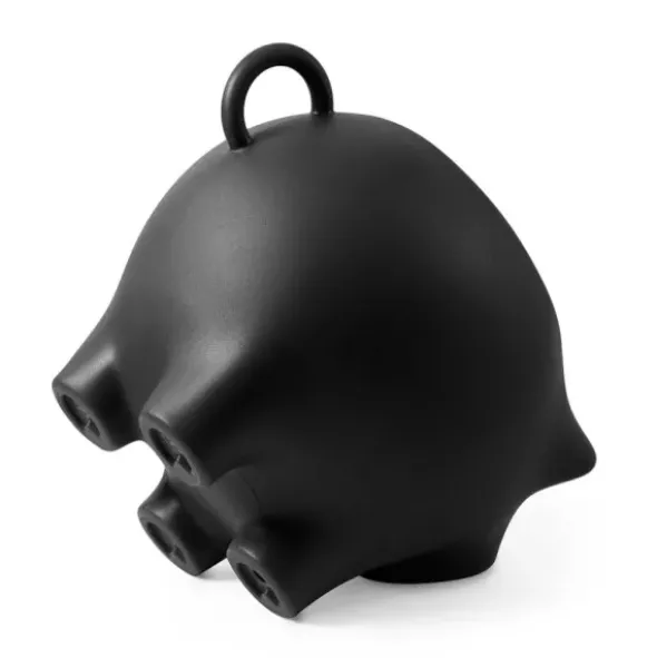 Beistellschwein SeaPig Recycle schwarz – Beistelltisch in Schweineform