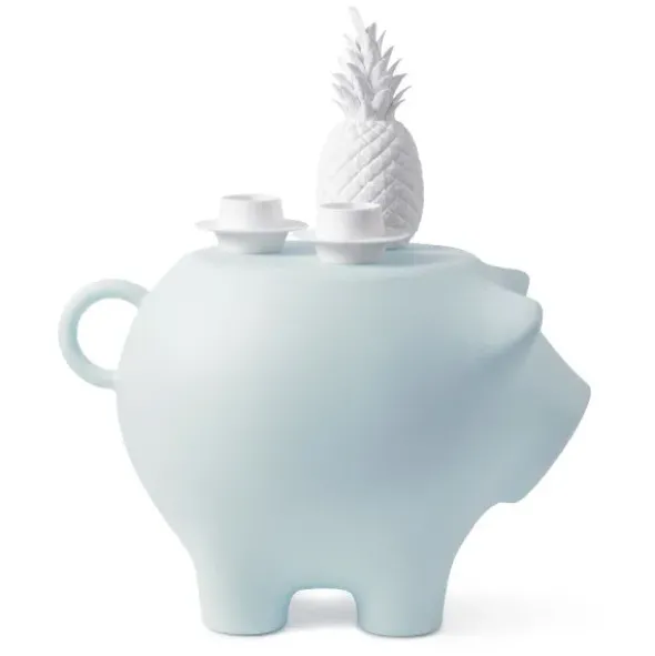 Beistellschwein SidePig, hellblau