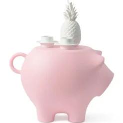 Beistellschwein SidePig rosa – Hocker und Beistelltisch in Schweineform