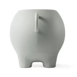 Beistelltisch Schwein SidePig, grau stone