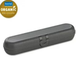 Bestecketui KLIKK grau – Aufbewahrungsbox für To-go Besteckset
