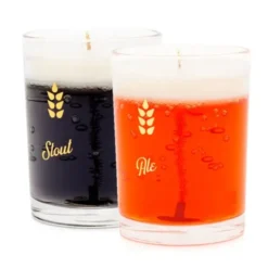 Bierkerze BEER CANDLE STOUT - Duftkerze im Glas