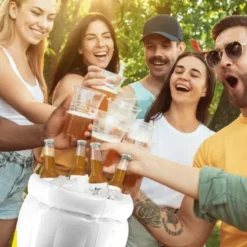 Bierkühler Biereimer - XXL Bierkrug aufblasbar