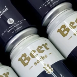 Bier Socken in der Dose, BEER SOCKS - Stout