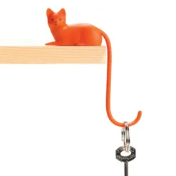 Bildschirmhaken Katze Ginger