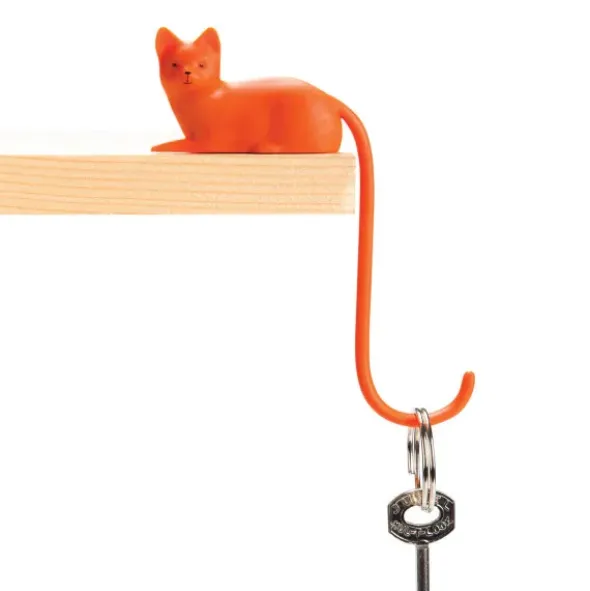 Bildschirmhaken Katze Ginger