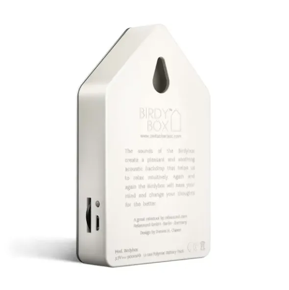 Birdybox Relax Soundbox - Edelstahl