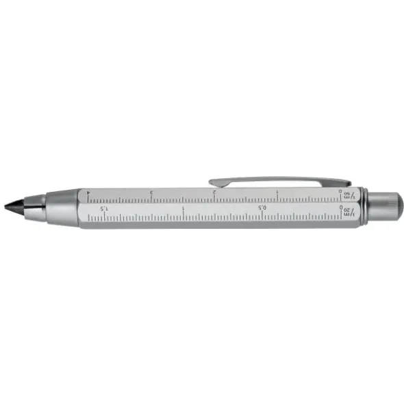 Bleistift Construction ZIMMERMANN 5,6 mit Lineal, silber