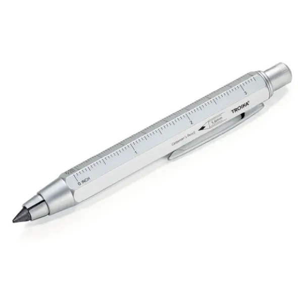Bleistift Construction ZIMMERMANN 5,6 mit Lineal, silber