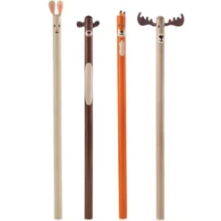 Bleistifte Tiermotiv Waldtiere, 4er Set
