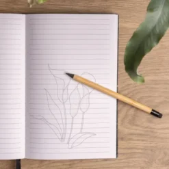Bleistift Infinity mit Endlos-Mine, Bambus