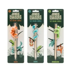 Bleistift mit Radiergummi JUNGLE ERASERS - Faultier