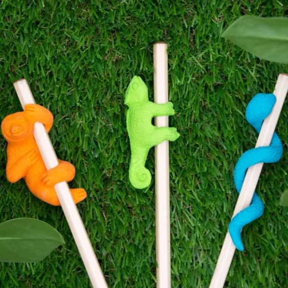 Bleistift mit Radiergummi JUNGLE ERASERS - Schlange