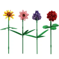 Blumen Bausatz Alium - Geschenkschachtel Klemmbausteine Brixies
