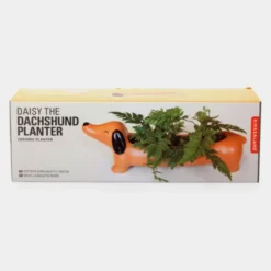 Blumentopf DACKEL - Pflanzgefäß Hund
