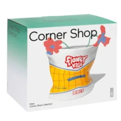 Blumenvase 17 cm – CHIPSTÜTE aus Keramik