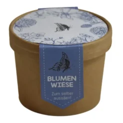 Blumenwiese Pott zum Aussäen - Schmetterlingswiese
