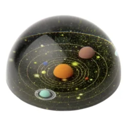 Briefbeschwerer Planeten PLANETARIUM - Glas rund
