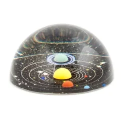 Briefbeschwerer Planeten PLANETARIUM - Glas rund