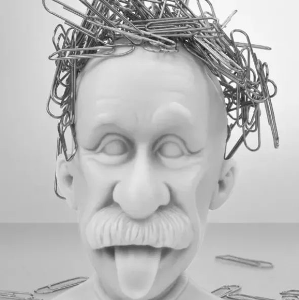 Büroklammernhalter magnetisch - Genie