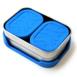 Brotdose Edelstahl mit Silikondeckel - SPLASH BOX XL 1180 ml