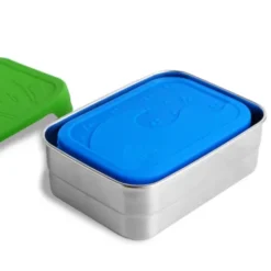 Brotdose Edelstahl mit Silikondeckel - SPLASH BOX XL 1180 ml